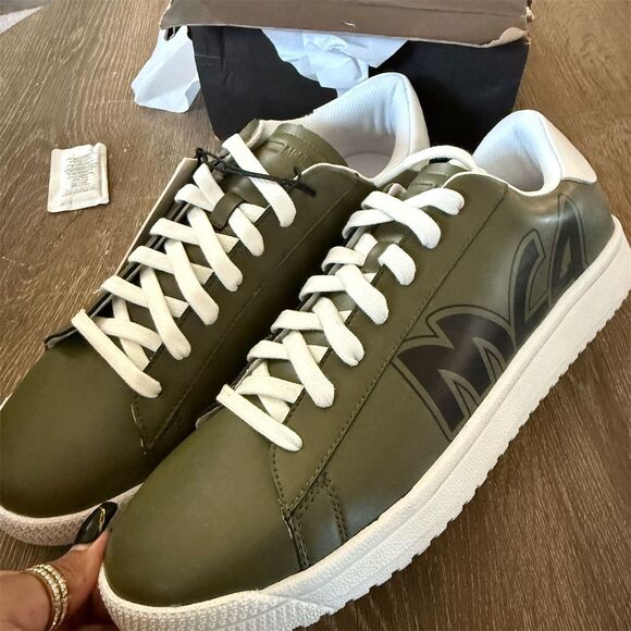 Alexander McQueen Men's Green Tennis Sneakers Size 12 Casual Shoes